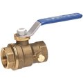 Everbilt 3/4 in. Lead Free Brass FIP x FIP Ball Valve 119-2-34-EB